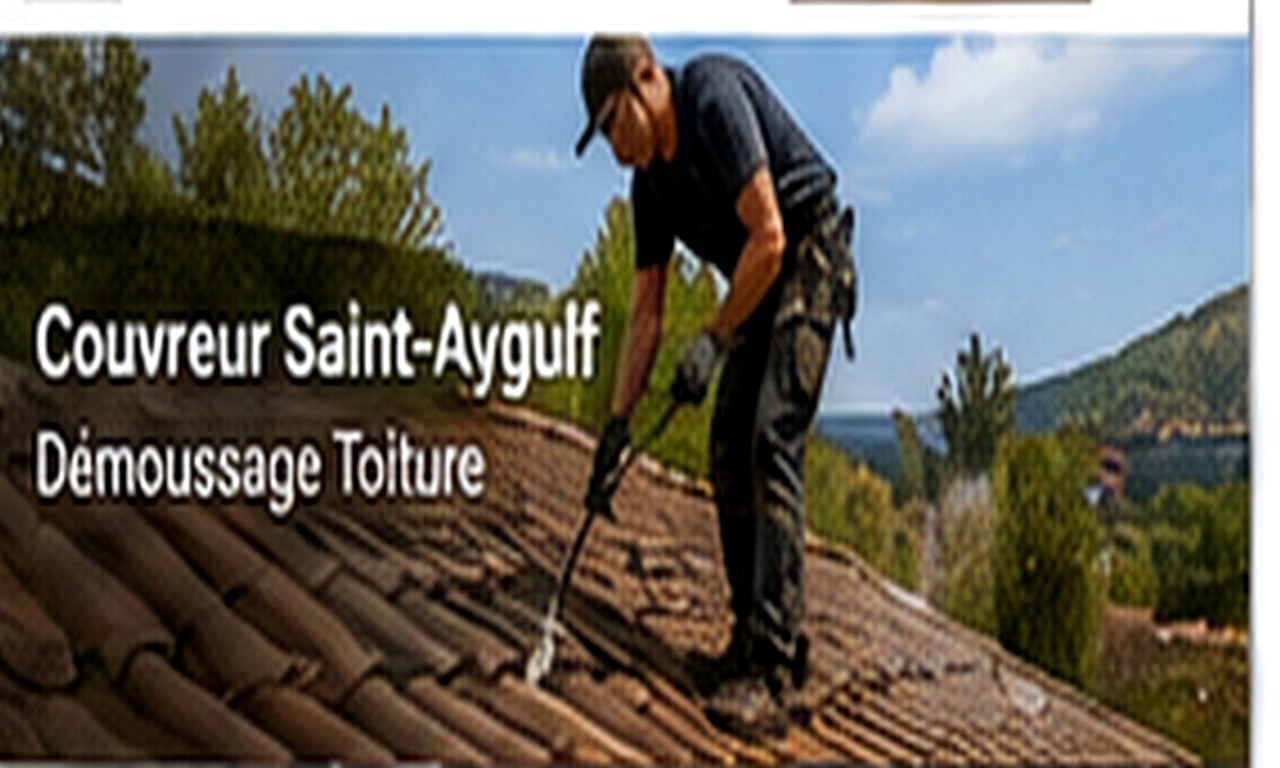 Chantier de couverture à Bormes-les-Mimosas